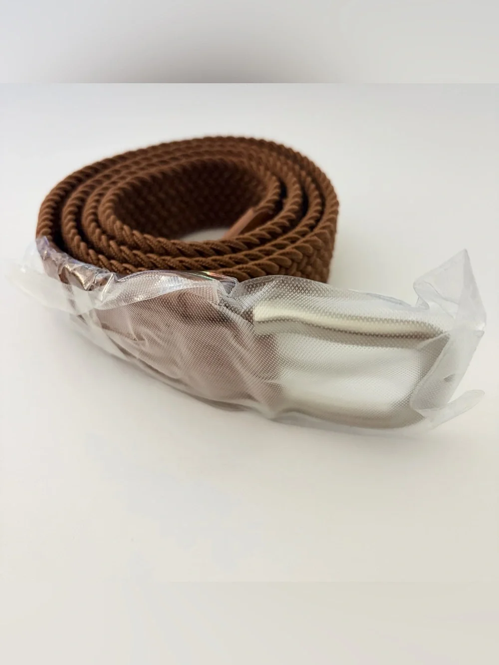 Mugsy Saddle Stretch Belt Brown‎ New